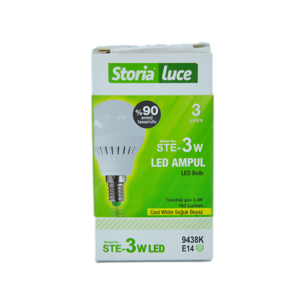 Storia-Luce/3w-9500K-e14-led-top-ampul/2